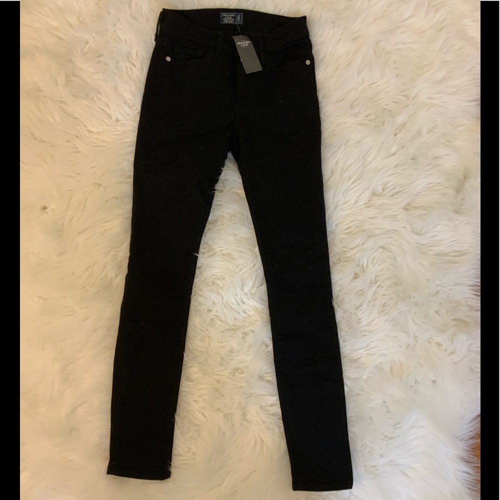 Brand New Black Abercrombie & Fitch Jeans